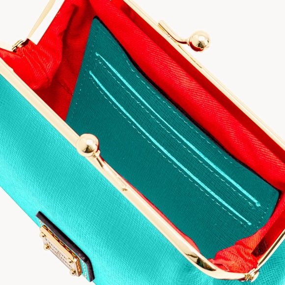 💚Cute.DOONEY & BOURKE KISSLOCK Coin & Card HOLDER.. - Picture 7 of 16